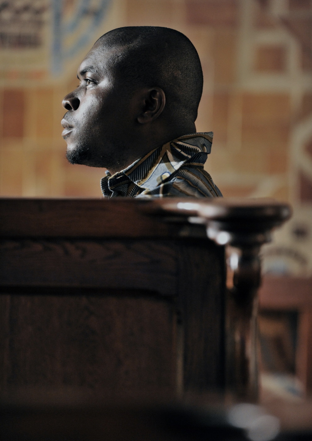 Portraits de séminariste en train de prier Séminaire de Baulieu,Bordeaux